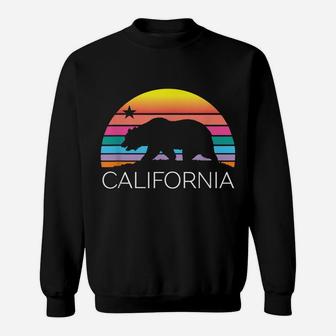 Retro California Surf Vintage Beach Cali 80S Venice Palm Sun Sweatshirt | Crazezy AU