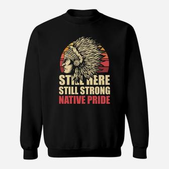 Retro Native Pride Indian Indigenous Native American Sweatshirt | Crazezy AU