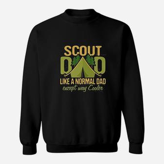 Scout Dad Cub Leader Boy Camping Scouting Sweatshirt | Crazezy DE