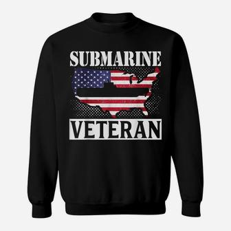 Submarine Veteran Fighting For Freedom Patriot Veterans Day Sweatshirt | Crazezy