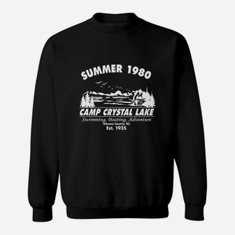Summer 1980 Men Funny Graphic Camping Vintage Cool 80s Novelty Sweatshirt | Crazezy