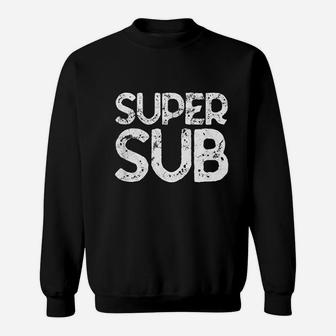 Super Substitute Soccer School Teacher Superpower Sweatshirt | Crazezy