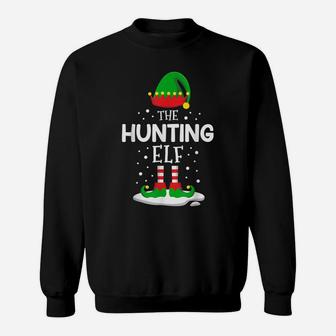 The Hunting Elf Christmas Family Matching Costume Pjs Cute Sweatshirt | Crazezy