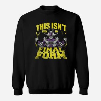 This Is Not Even My Final Form Cooler Saiyan Gym Workout Sweatshirt | Crazezy CA