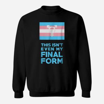 This Isn't Even My Final Form Trans Flag Pride Funny T Shirt Sweatshirt | Crazezy UK
