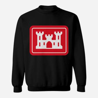 United States Army Corps Of Engineers Dod Military Veteran Sweatshirt | Crazezy