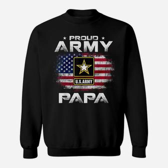 United States Army Uncle With American Flag Veteran Gift Sweatshirt | Crazezy