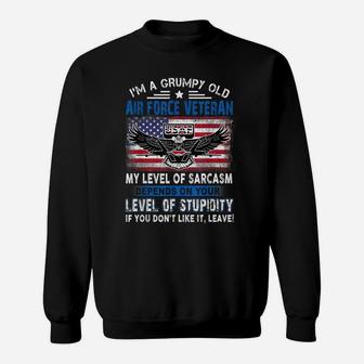 Veteran Of The United States Us Air Force Sweatshirt | Crazezy