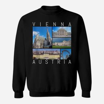 Vienna Austria Schonbrunn Famous Sights Gallery Gift Sweatshirt | Crazezy