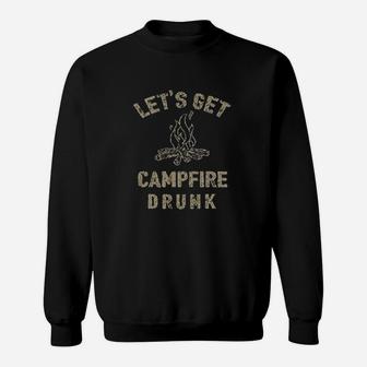 Weekend Forecast Camping With A Chance Of Drinking Sweatshirt | Crazezy CA