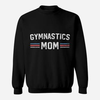 Womens Gymnastics Mom Gymnast Sports Mommy Mothers Day Gifts Sweatshirt | Crazezy CA