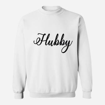 Classy Bride Wifey Hubby Unisex Three Quarter Sleeve Baseball Sweatshirt | Crazezy