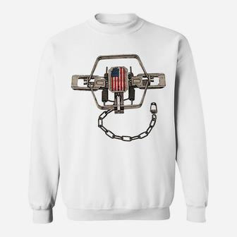 Coyote Trap Shirt For People Who Trap Features A Usa Flag Sweatshirt | Crazezy DE