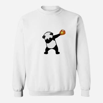 Dabbing Panda Bear Softball Baseball Glove Sport Tee Sweatshirt | Crazezy