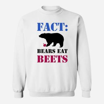 Fact Bears Eat Beets Funny Hiking Camping Animal Tee Sweatshirt | Crazezy UK