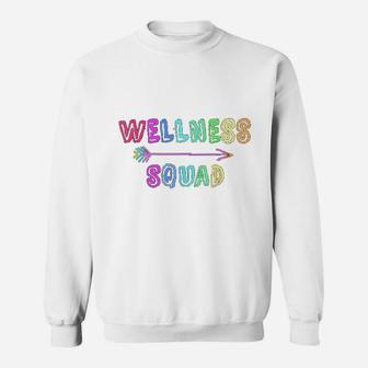 Fitness Gym Crew Health Trainer Tribe Wellness Coach Squad Sweatshirt | Crazezy