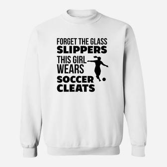 Funny College Women Soccer For Player Or Goalie Sweatshirt | Crazezy