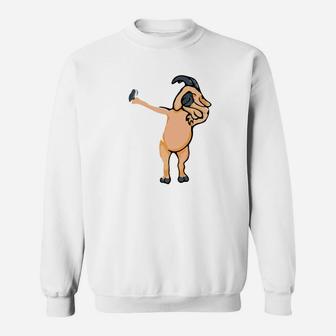 Goat Animal Dab Dance For Men Women Boys Girls Youth Sweatshirt | Crazezy