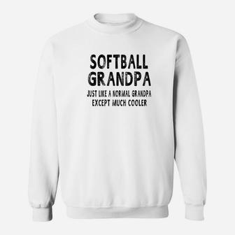Mens Softball Grandpa Fathers Day Gifts Grandpa Mens Sweatshirt | Crazezy DE
