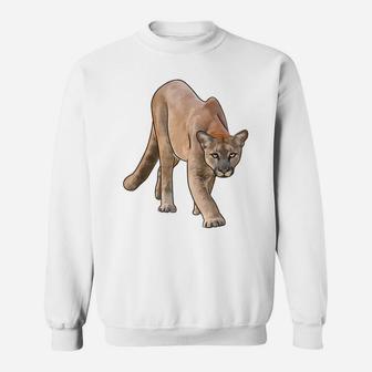 Mountain Lion Inspired Hunting Sweatshirt | Crazezy