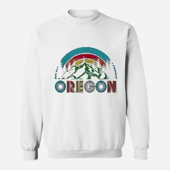 Oregon Mountains Outdoor Camping Hiking Sweatshirt | Crazezy