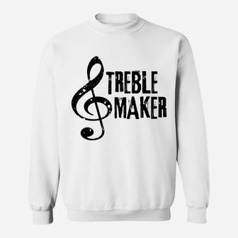 Treble Maker Treble Clef Sweatshirt Sweatshirt | Crazezy AU