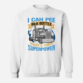 Trucker Driver Tshirt Funny Saying Gift Truck Tee Sweatshirt | Crazezy