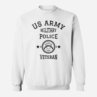 Us Army Military Police Veteran Retired Police Officer Gift Sweatshirt | Crazezy
