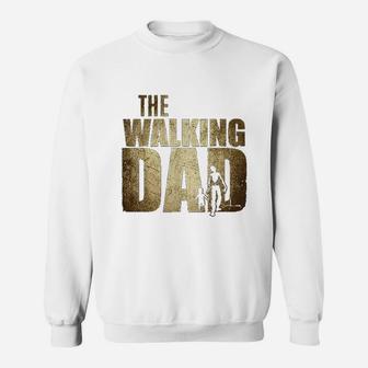 Walking Dad Gift Funny Father Xmas Birthday Gift For Dad Sweatshirt | Crazezy AU