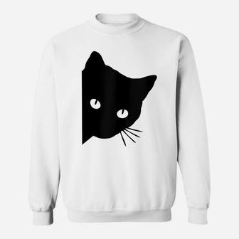 Womens Cat Lover Ladies Spy Cat , Cat Mom Sweatshirt | Crazezy CA