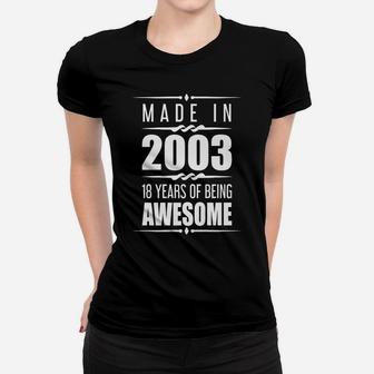 18Th Birthday Gifts Boys Girls 18 Year Old 18Th Birthday Women T-shirt | Crazezy AU