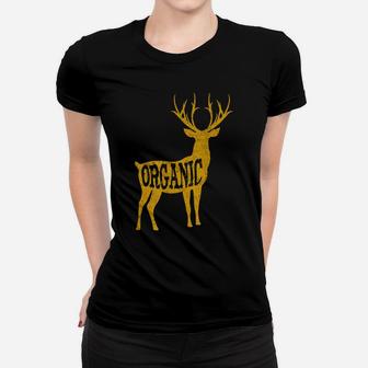 Bow Hunting Gear Vintage Organic Deer Outdoors Archery Gift Women T-shirt | Crazezy AU