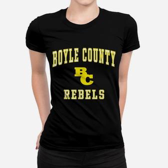 Boyle County High School Rebels C1 Women T-shirt | Crazezy
