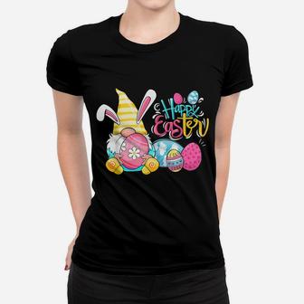 Bunny Gnome Rabbit Eggs Hunting Happy Easter Day Funny Gifts Women T-shirt | Crazezy DE