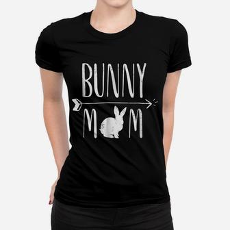 Bunny Mom Funny Bunnies White Rabbit Gift - White Women T-shirt | Crazezy DE