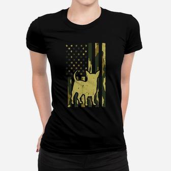 Camo Flag Chihuahua Vintage Chiwawa Patriotic Dog Lover Gift Women T-shirt | Crazezy DE