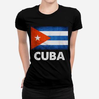 Cuba Cuban Flag Women T-shirt | Crazezy AU