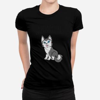 Cute Wolf Lover Gift I Just Really Like Wolves Ok Women T-shirt | Crazezy AU