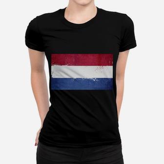 Dutch Netherlands Flag Sweatshirt Women T-shirt | Crazezy