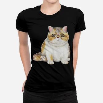 Exotic Shorthair Mom Cute Cat Mother Kitten Girl Gift Women T-shirt | Crazezy UK