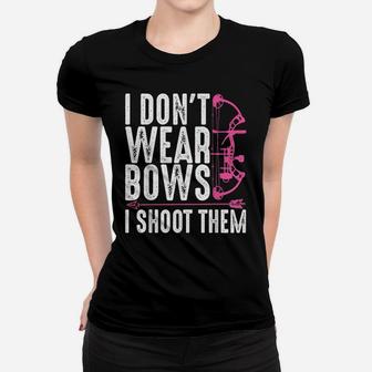 Funny Archery Gift For Women Bow Hunting Archer Mother's Day Women T-shirt | Crazezy