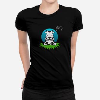 Funny Cow Do Yoga Gifts For Womens Mens Love Cows Women T-shirt | Crazezy UK