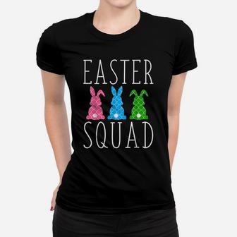 Funny Egg Hunting Family Matching Gift Set Easter Squad Women T-shirt | Crazezy