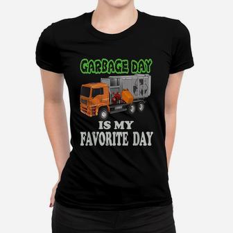 Garbage Day Kids Boys Girls Design & Trash Truck Recycling Women T-shirt | Crazezy