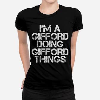 GIFFORD Funny Surname Family Tree Birthday Reunion Gift Idea Women T-shirt | Crazezy AU
