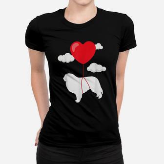 Great Pyrenese Valentine's Day Shirt Gift For Dog Owner Women T-shirt | Crazezy
