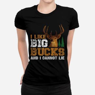 Hunting - I Like Big Bucks And I Cant Like Women T-shirt | Crazezy