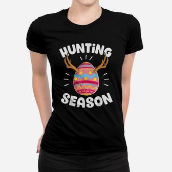 Hunting Season Easter T Shirt Egg Hunter Women Men Kids Boys Women T-shirt | Crazezy