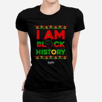 I Am Black History African American Black Pride T Shirt Women T-shirt | Crazezy AU