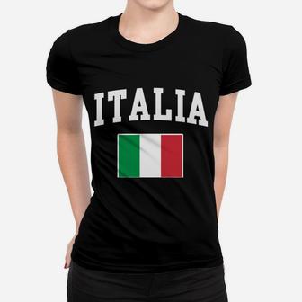 Italia Flag Italy Italian Italiano Sweatshirt Women T-shirt | Crazezy